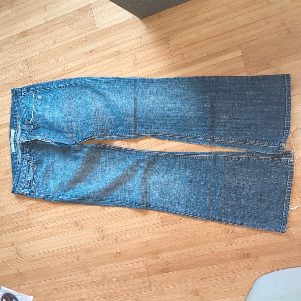 Joe's Slightly Distressed Bootcut Jeans